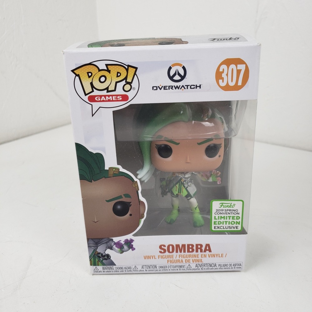 Funko Pop Overwatch Sombra 307 2019 Spring Convention Limited Edition Exclusive